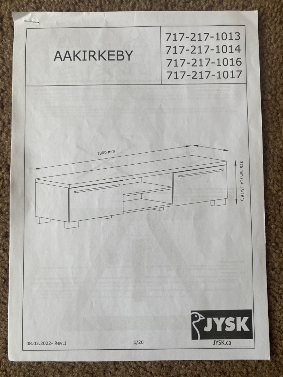 LG 70" 4k NanoCell TV and JYSK TV table $650 - photo 4