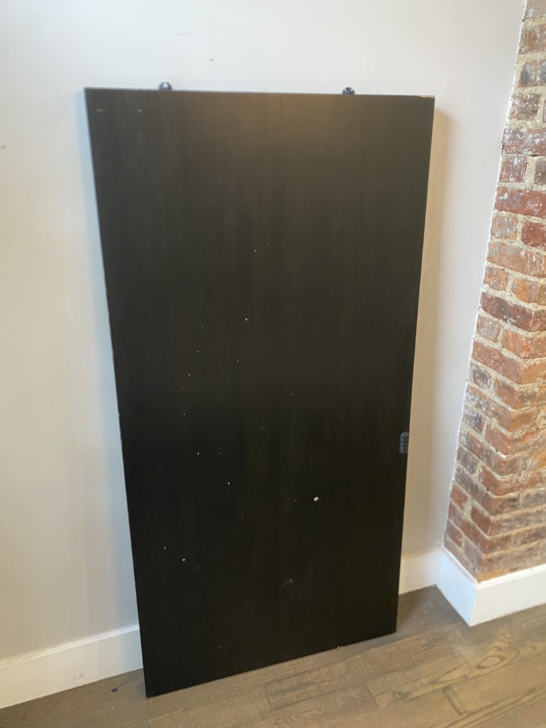 Black Desk Top for standing or sitting desk #freecycle