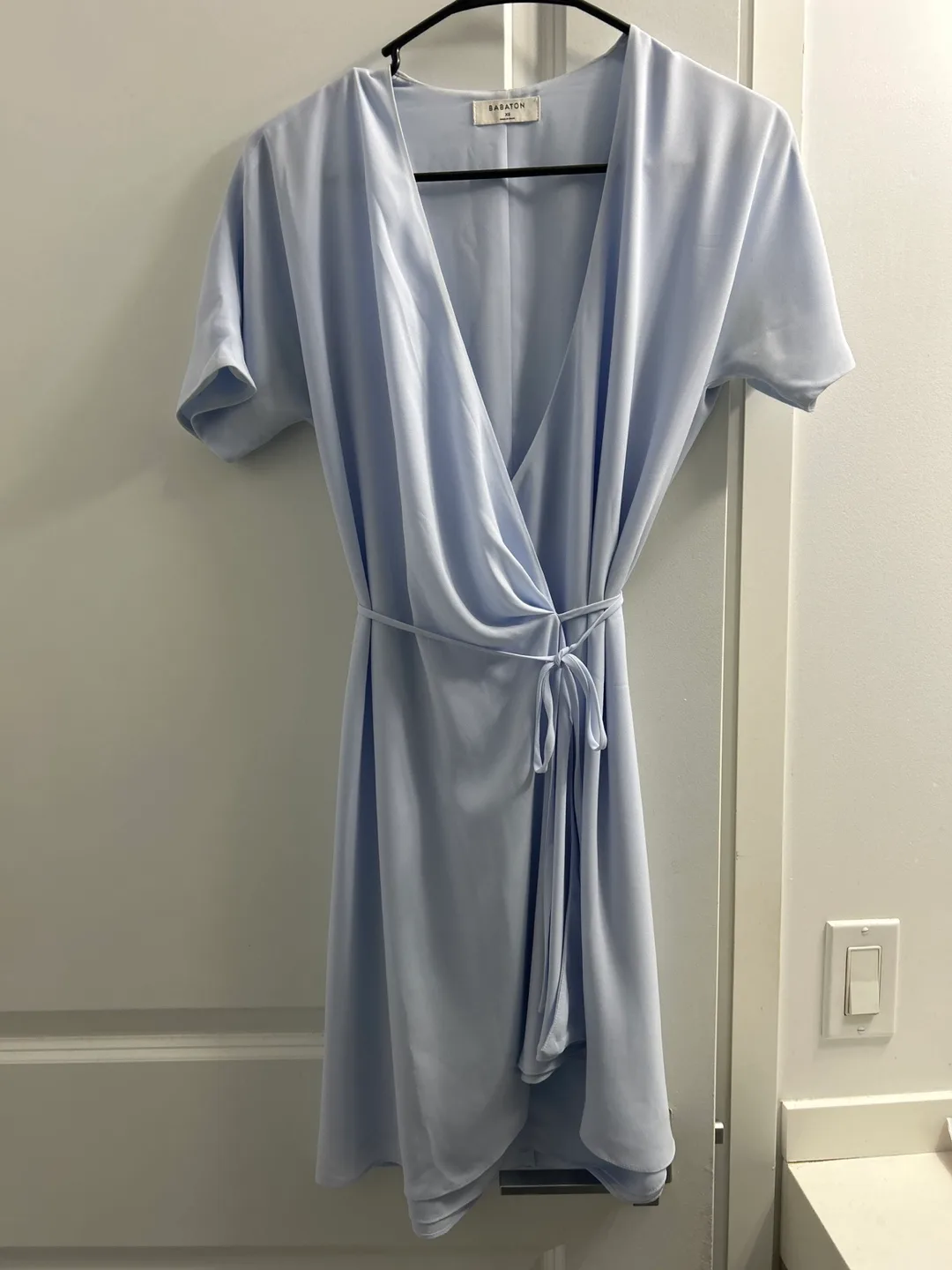 Babaton Wallace Dress - Light Blue - Size XS thumbnail