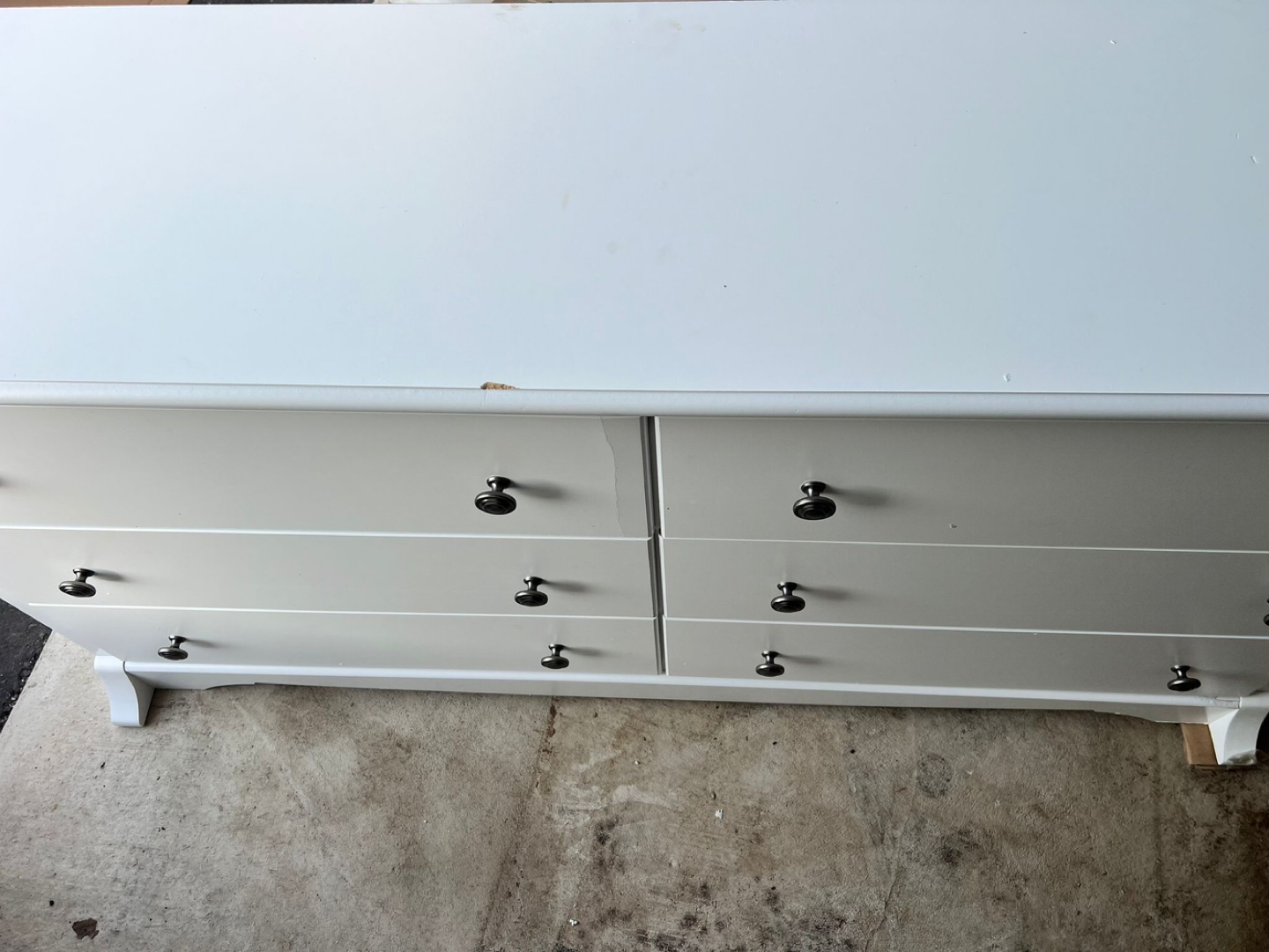 Sonoma White Six-Drawer Dresser - photo 2