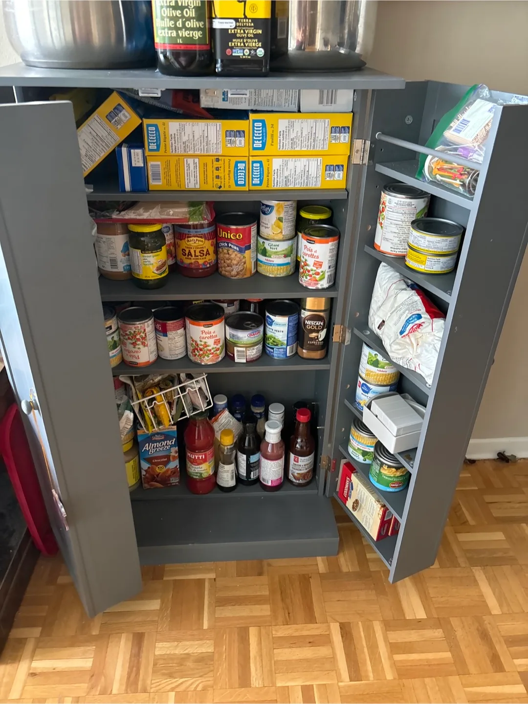 Grey Pantry Cabinet image indicator(4)