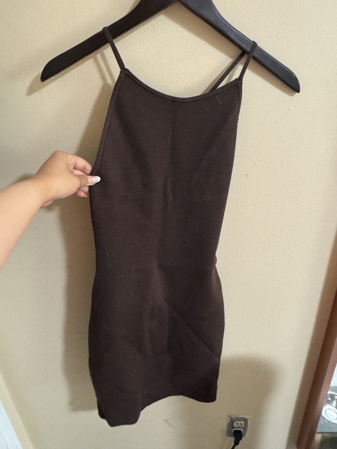 Babaton Anderson Sculpt Knit Mini Dress - Size Small