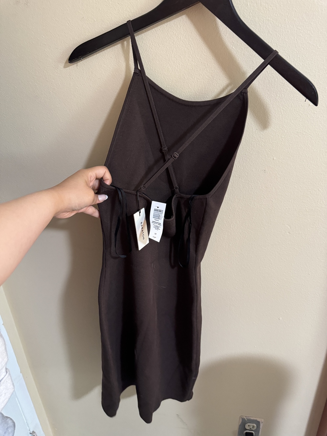 Babaton Anderson Sculpt Knit Mini Dress - Size Small - photo 2
