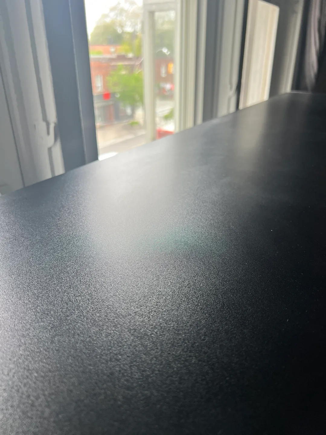 Black Ergonomic Adjustable Standing Desk image indicator(5)