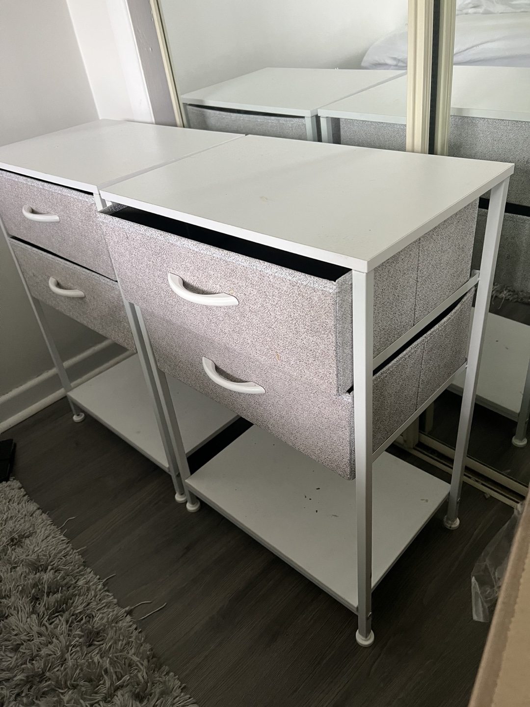 Pair of Two-Drawer Storage Units - photo 2