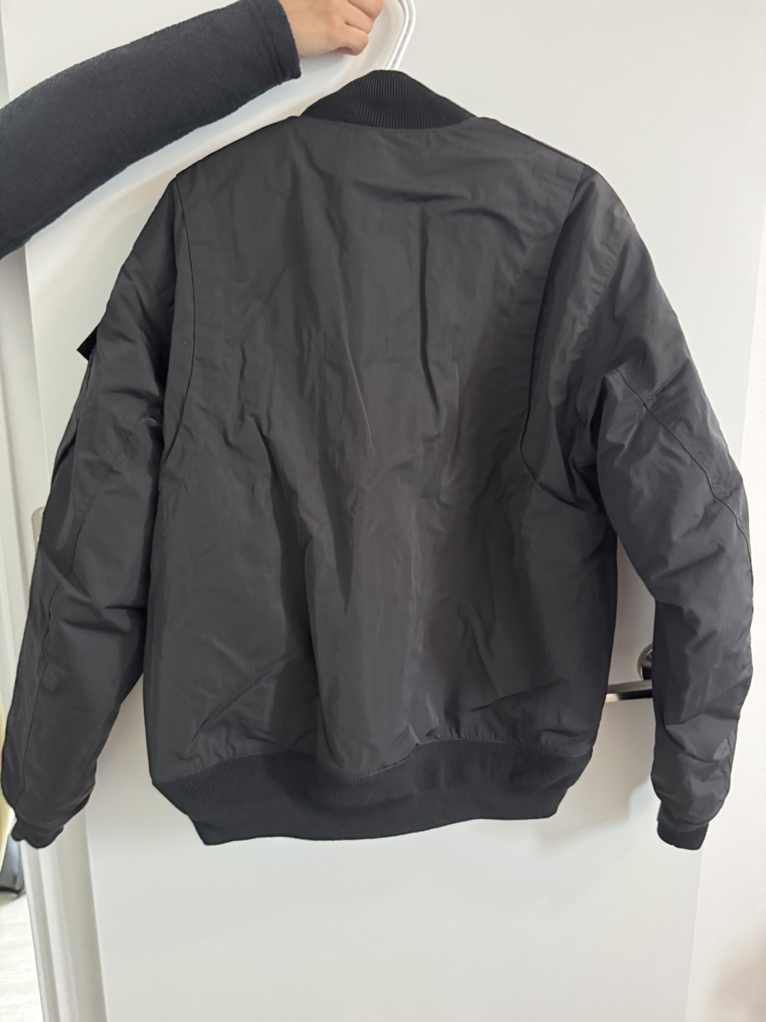 Jordan Brand Black Bomber Jacket - photo 3
