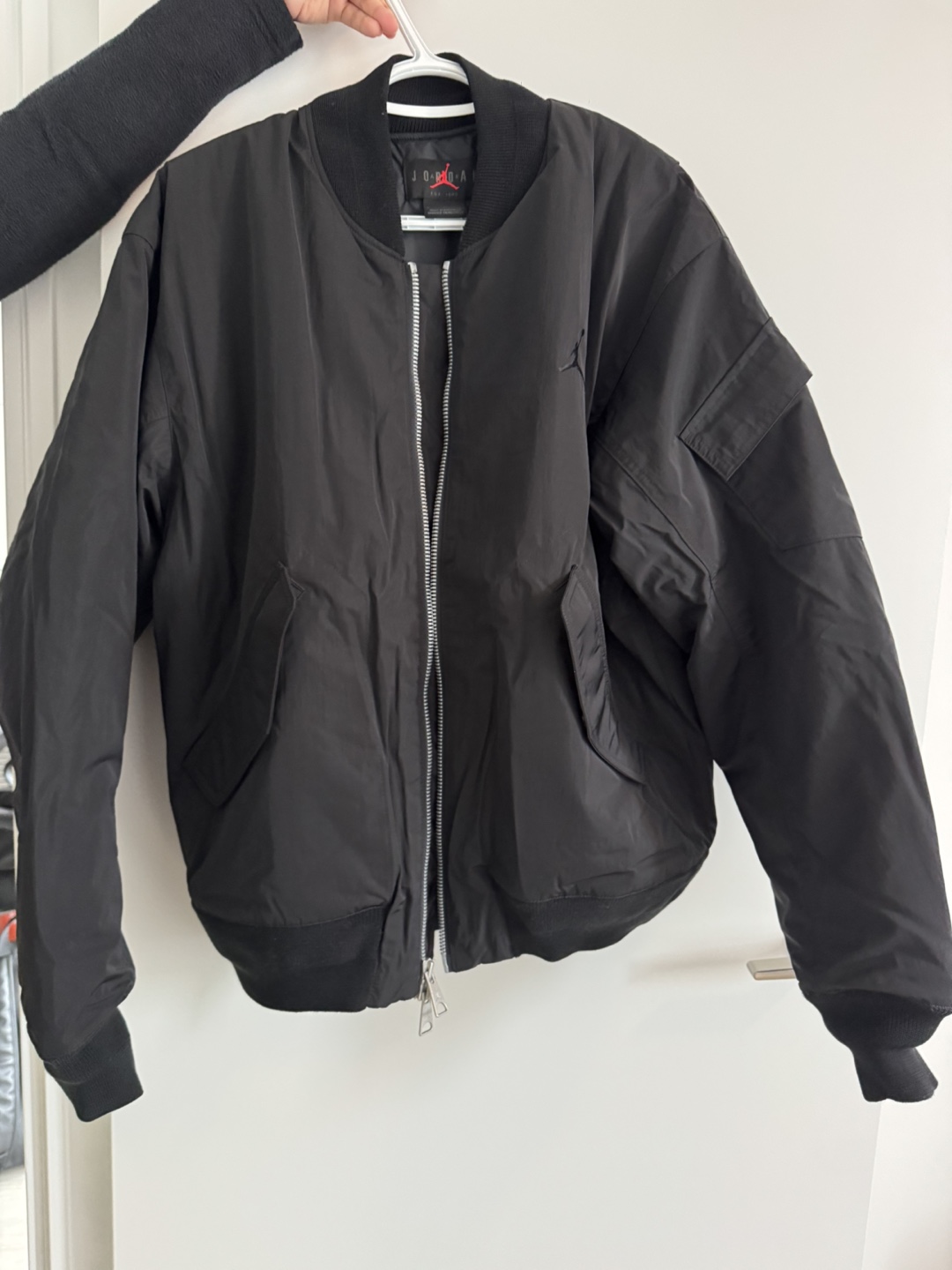 Jordan Brand Black Bomber Jacket - photo 2