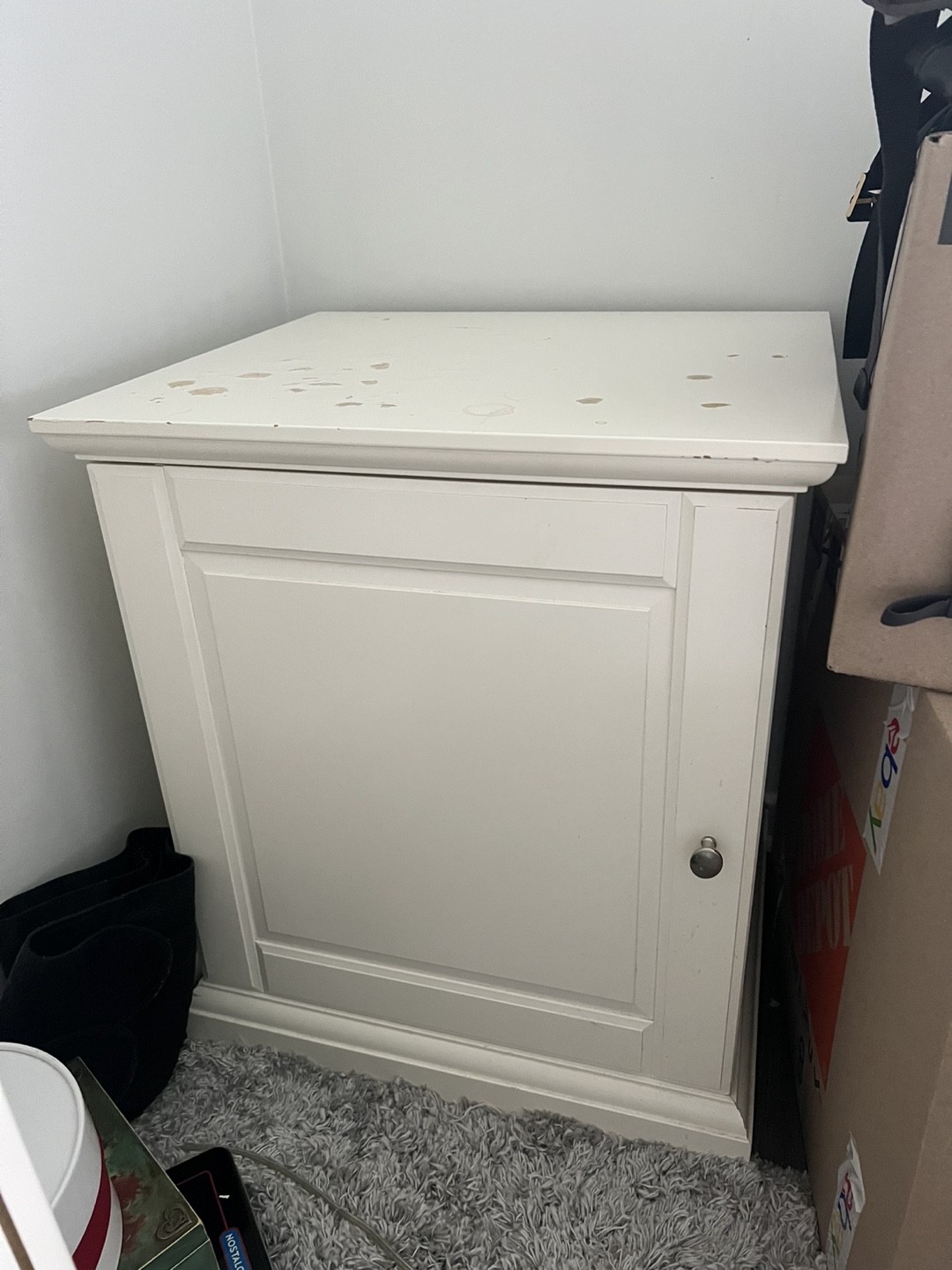 IKEA 2 White Wooden Cabinet with One Door sell both for $50 - photo 5