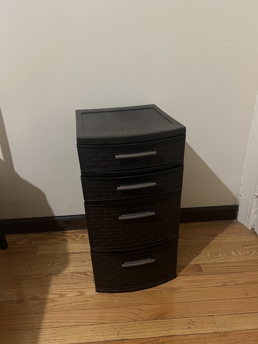 Sterilize plastic drawers #freecycle