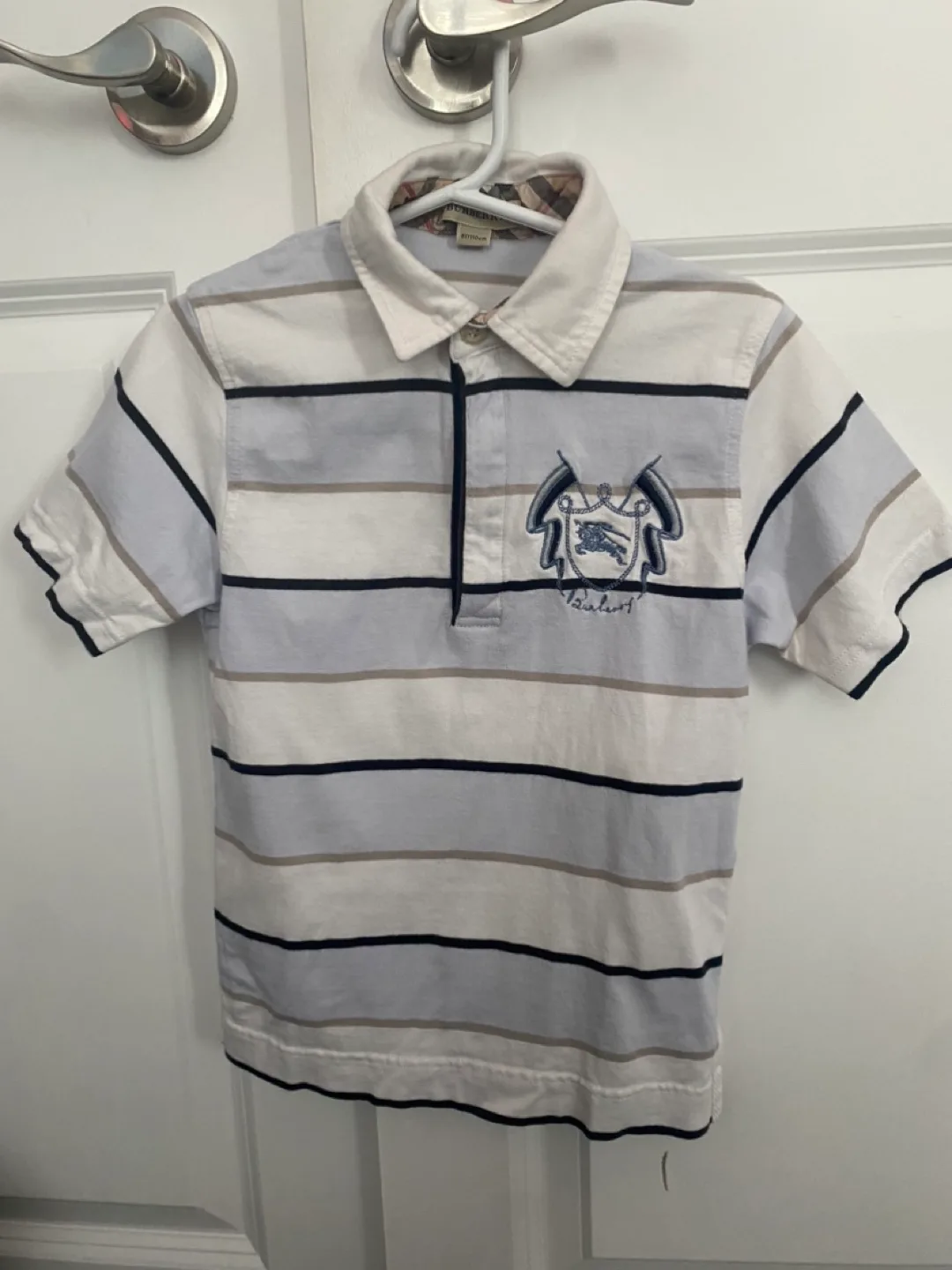 Burberry Kids Polo Shirt - Size 5/110cm thumbnail