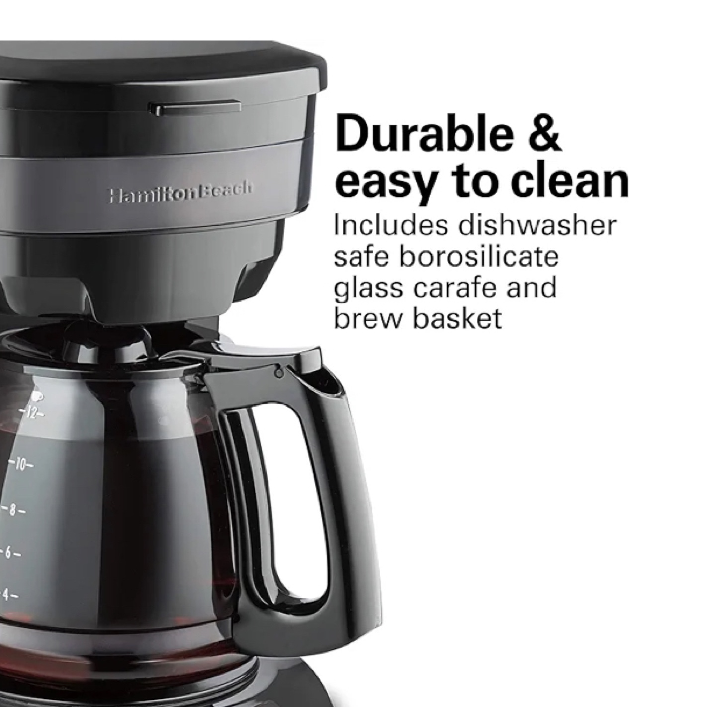 Hamilton Beach Programmable 12-Cup Coffee Maker - photo 4