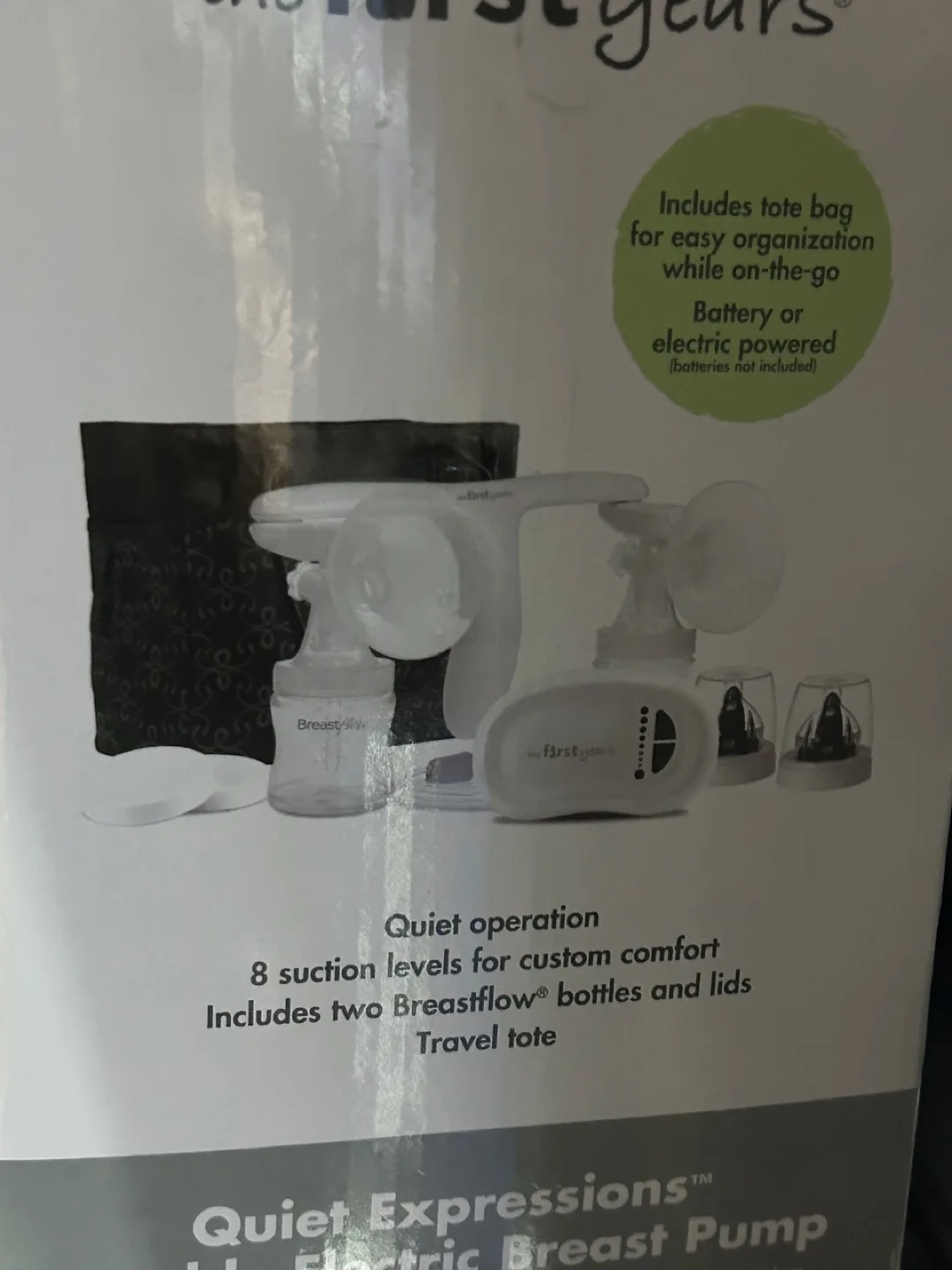 First Years Quiet Expressions Electric Breast Pump image indicator(2)