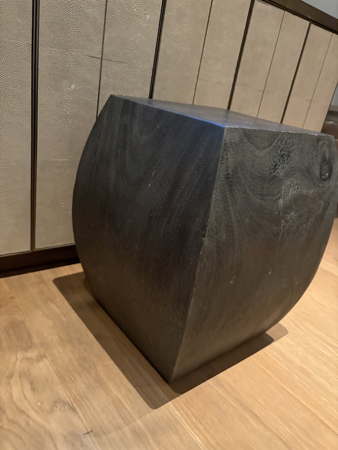 RH Unique Dark Wood Accent Table - photo 3