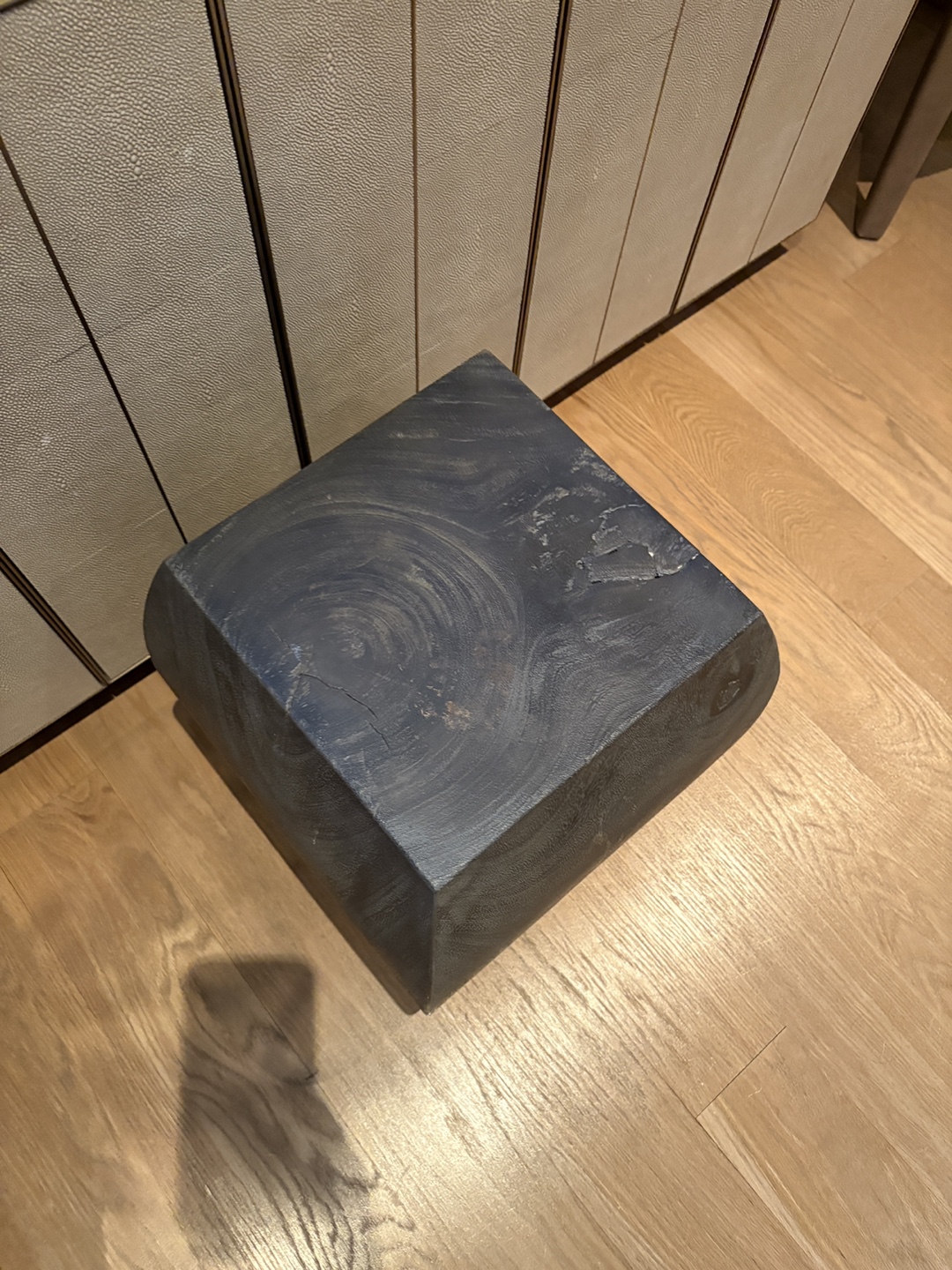 RH Unique Dark Wood Accent Table - photo 2