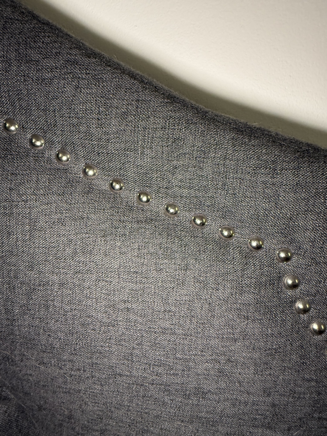 Dark Gray Upholstered Headboard Queen Size - photo 3