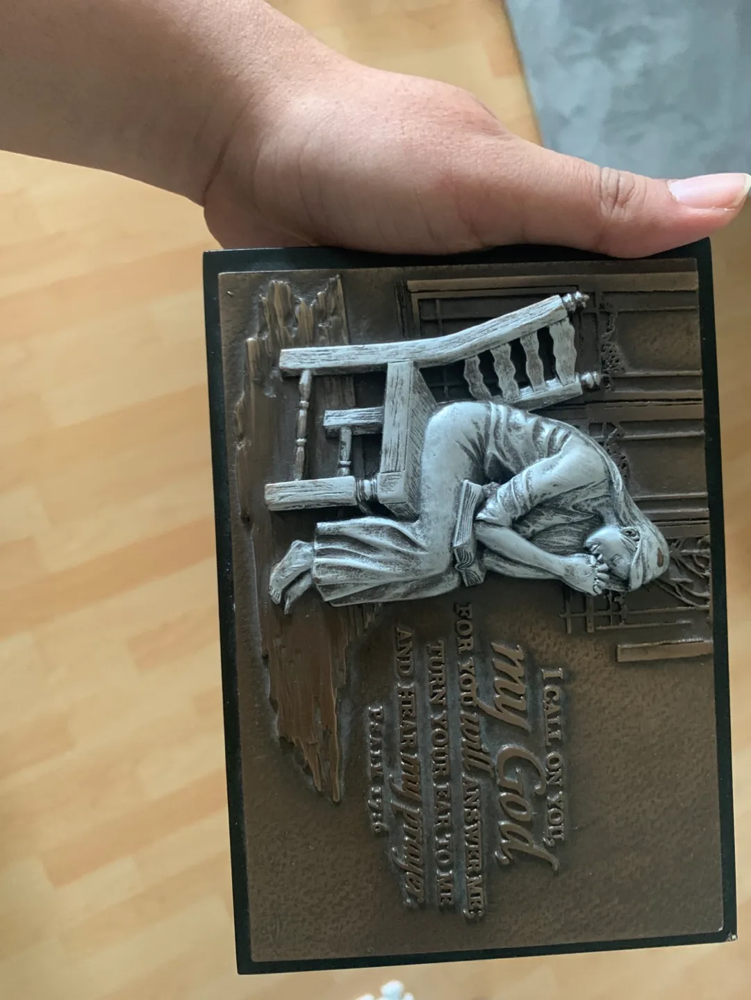 Religious Wall Plaque with Prayer