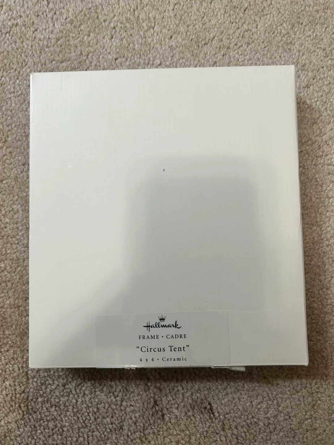 Hallmark Circus Tent Ceramic Photo Frame image indicator(2)