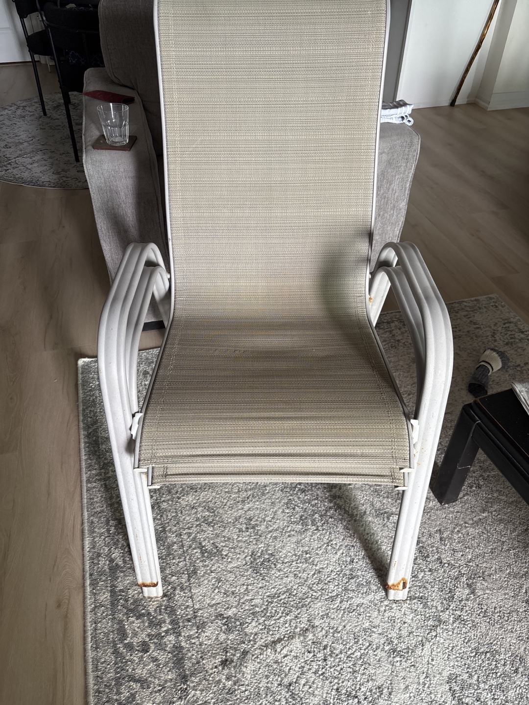 2 patio chairs