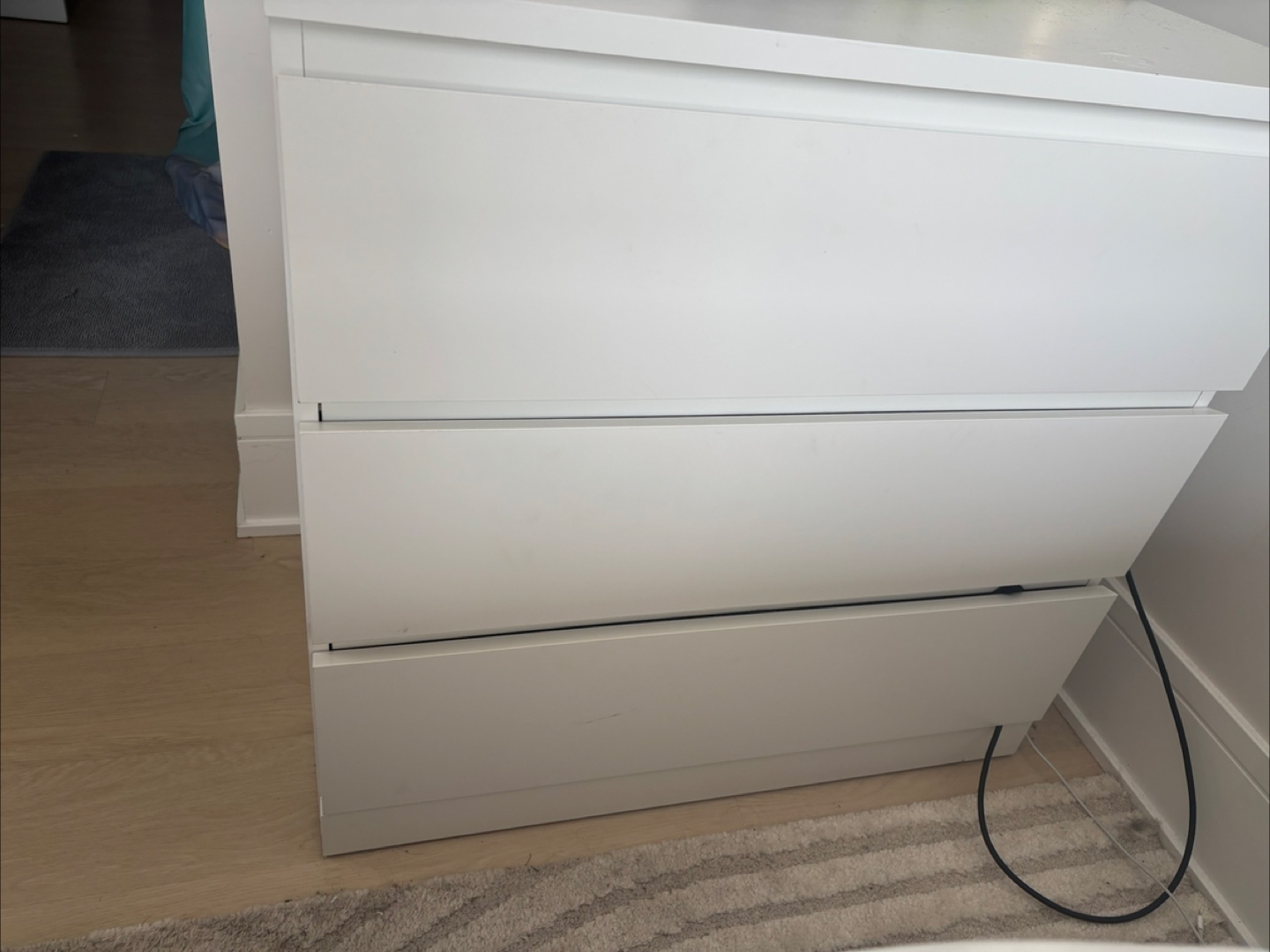 IKEA STORKLINTA 3-Drawer Chest - White - photo 2