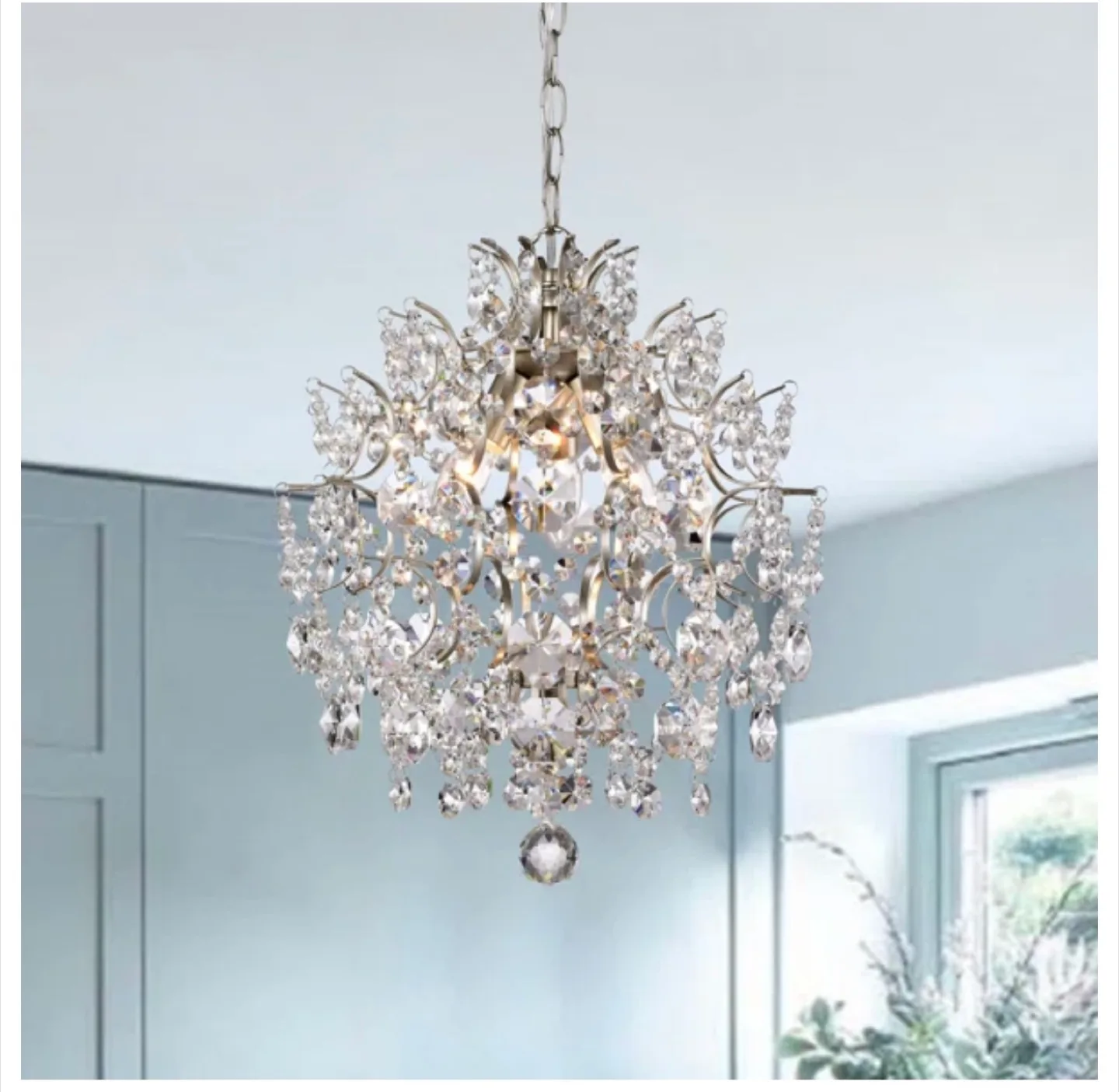 Real Crystal Chandelier thumbnail