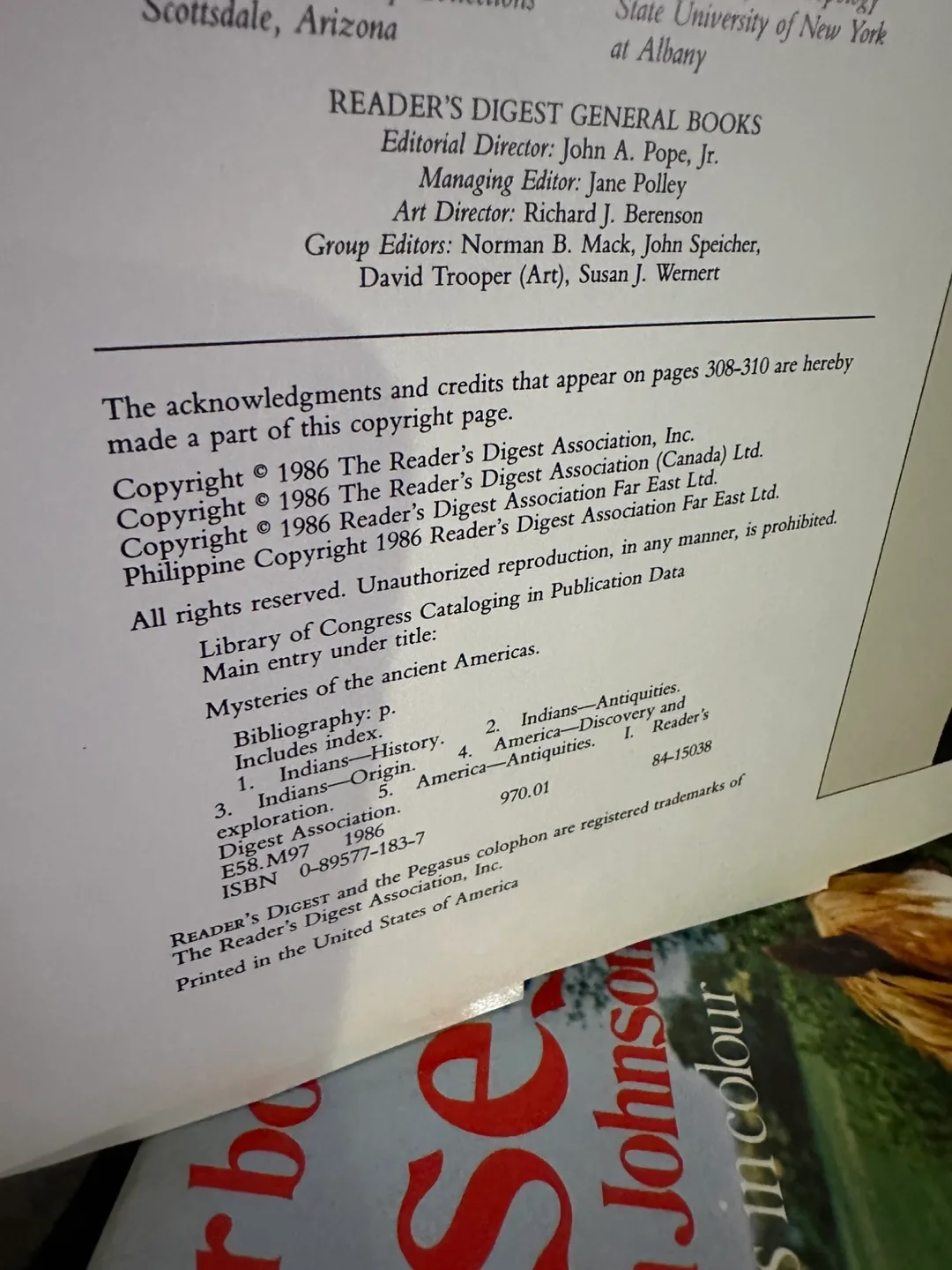 Reader's Digest Mysteries of the Ancient Americas Book image indicator(2)