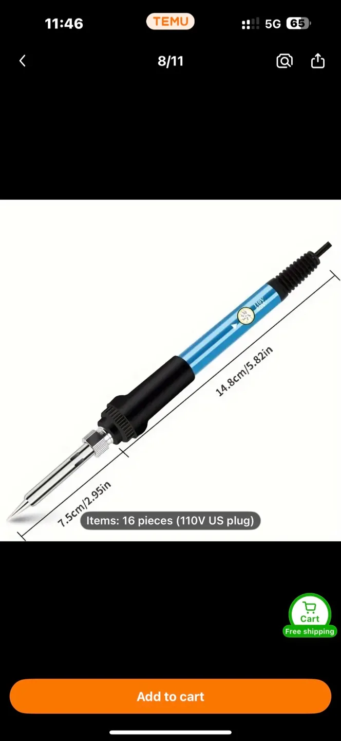Set Internal Heat Soldering Iron Kit thumbnail