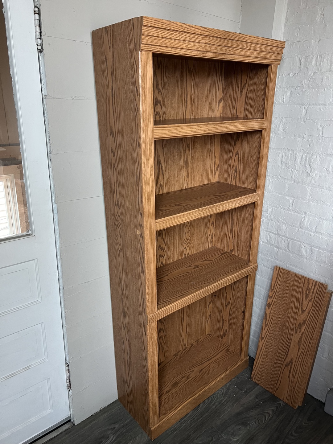 Oak Wood Bookcase