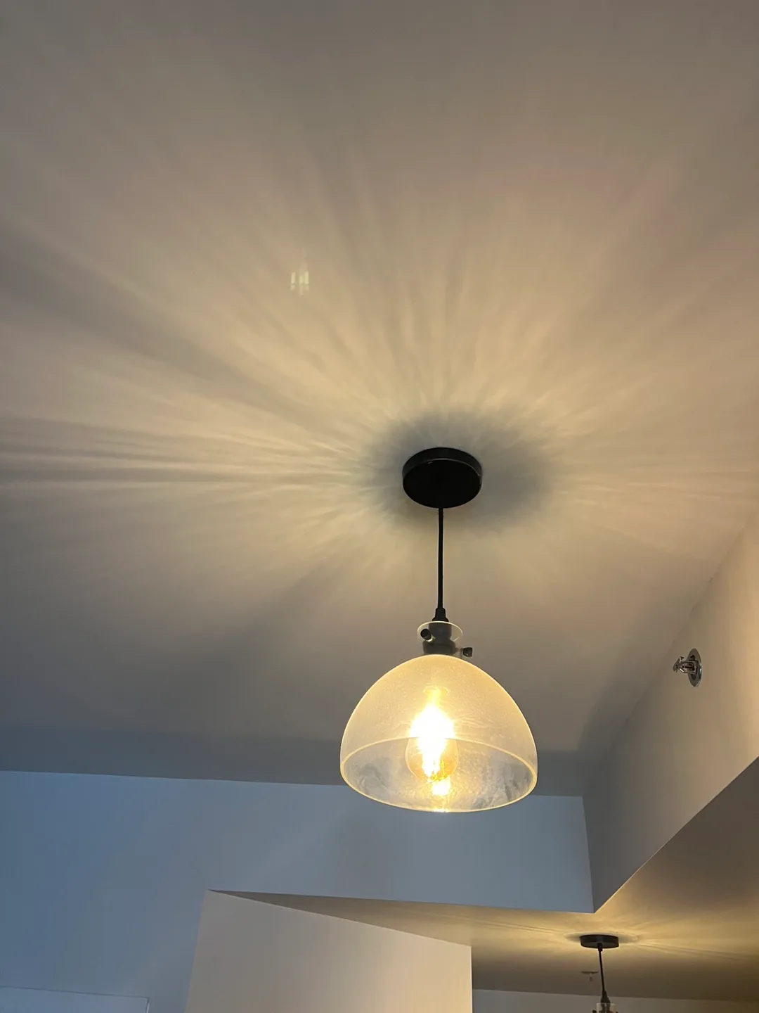 Modern Glass Pendant Light Fixture thumbnail