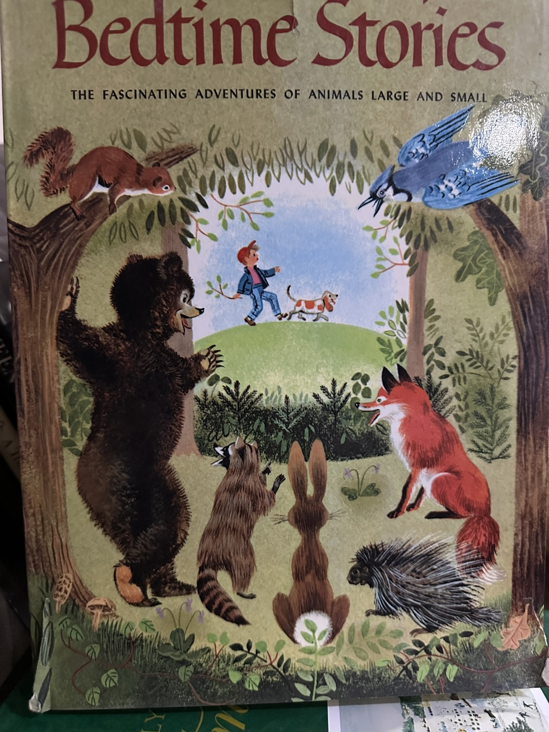 Vintage Bedtime Stories Book