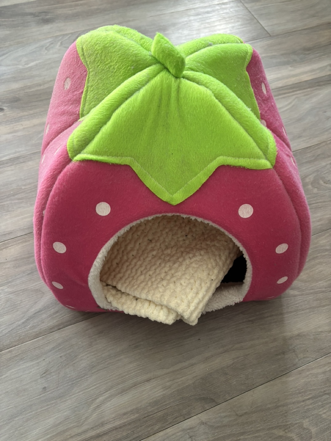 Adorable Strawberry Pet Bed - photo 2