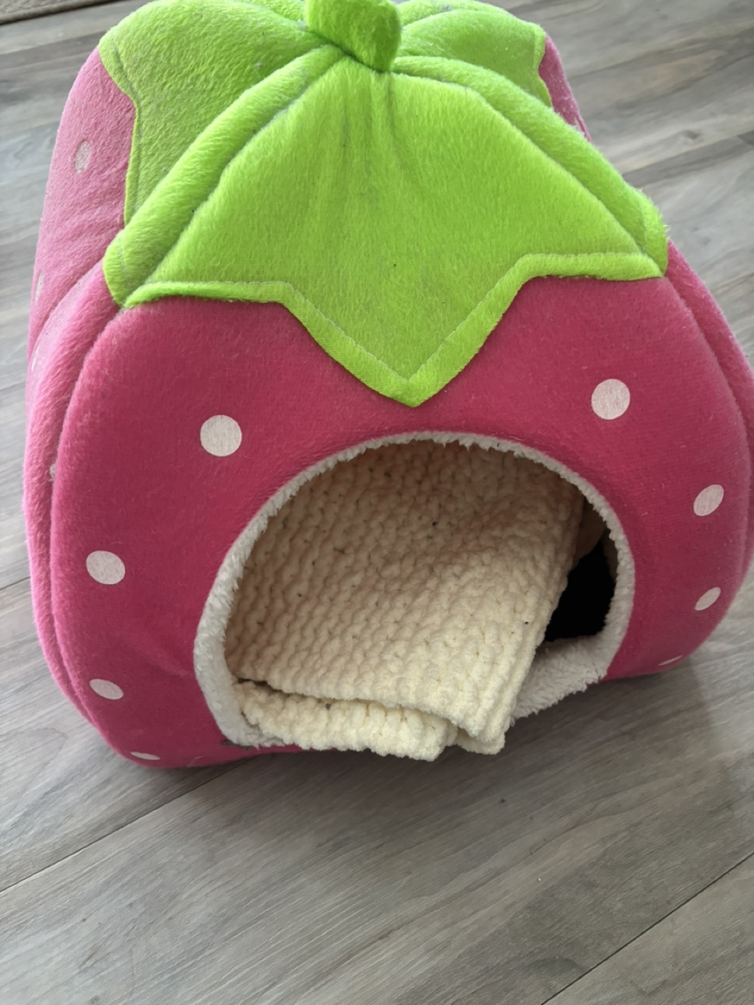 Adorable Strawberry Pet Bed