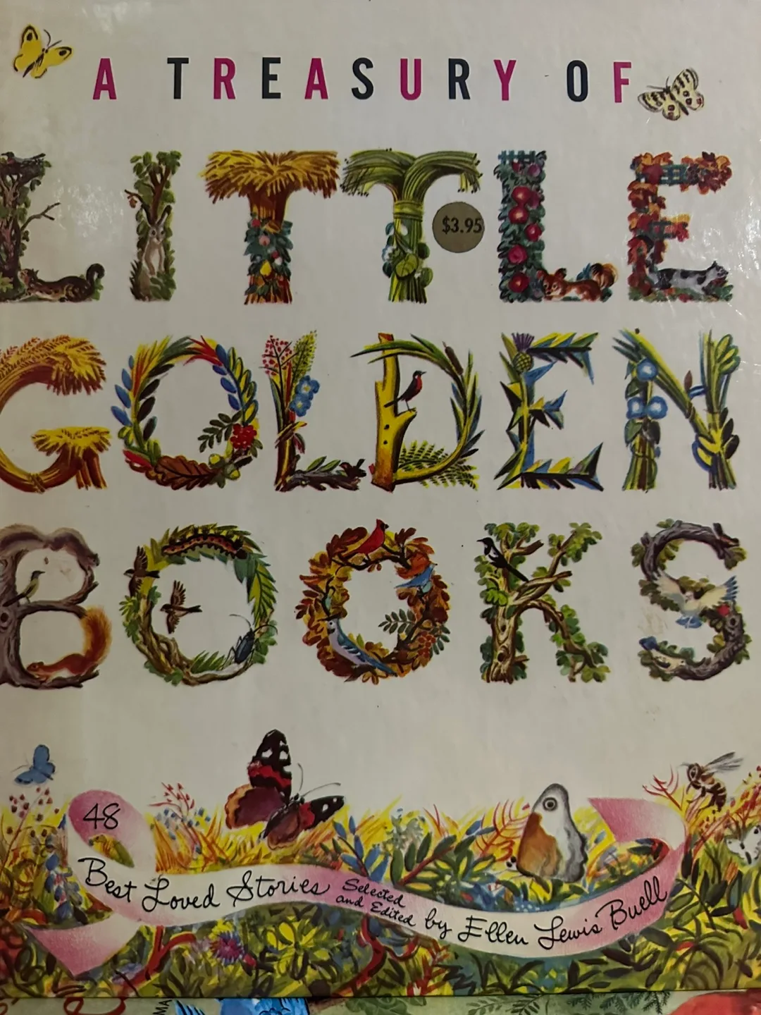 Vintage Golden Books Treasury thumbnail