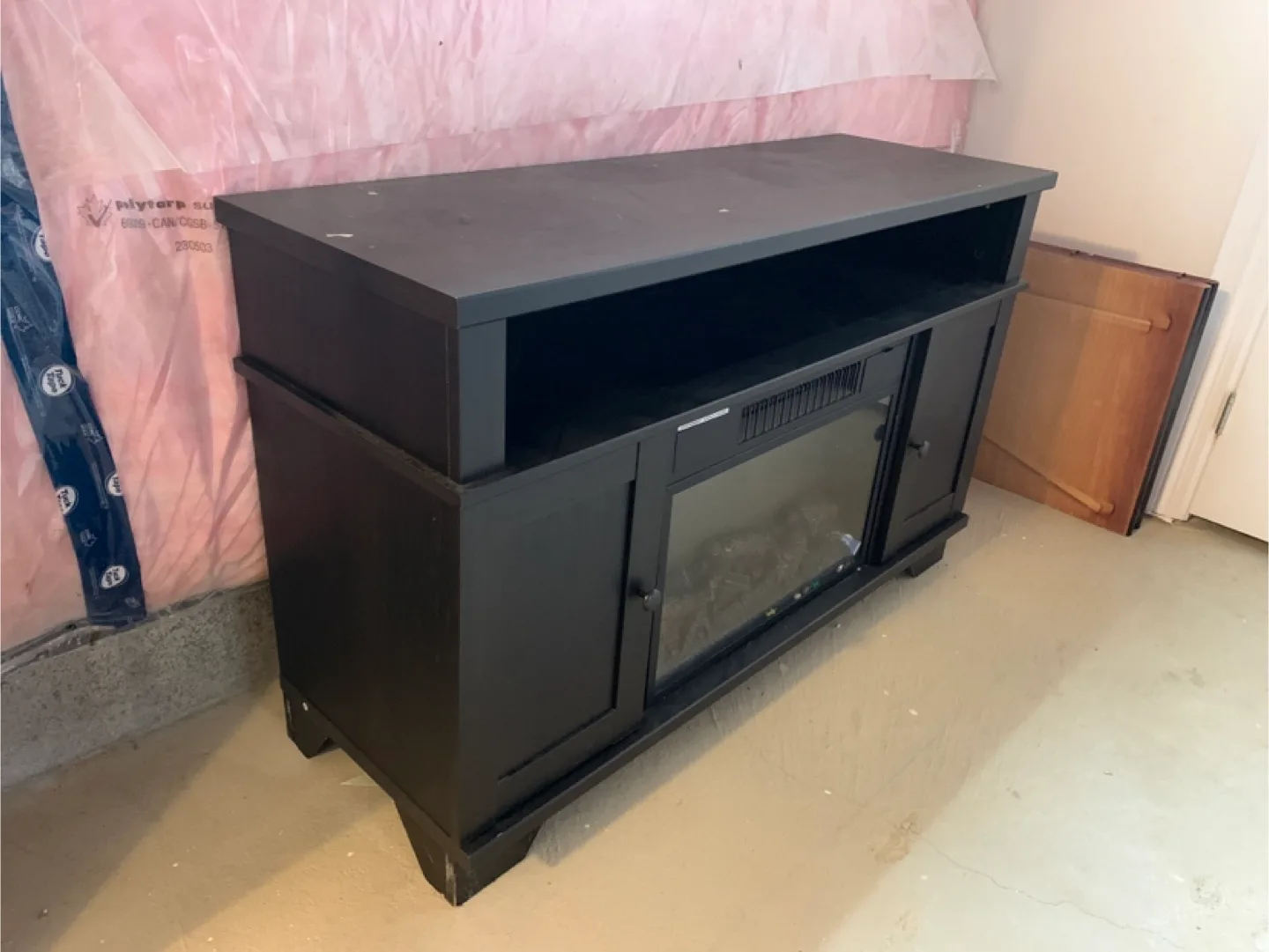 New Electric Fireplace with TV Stand image indicator(2)