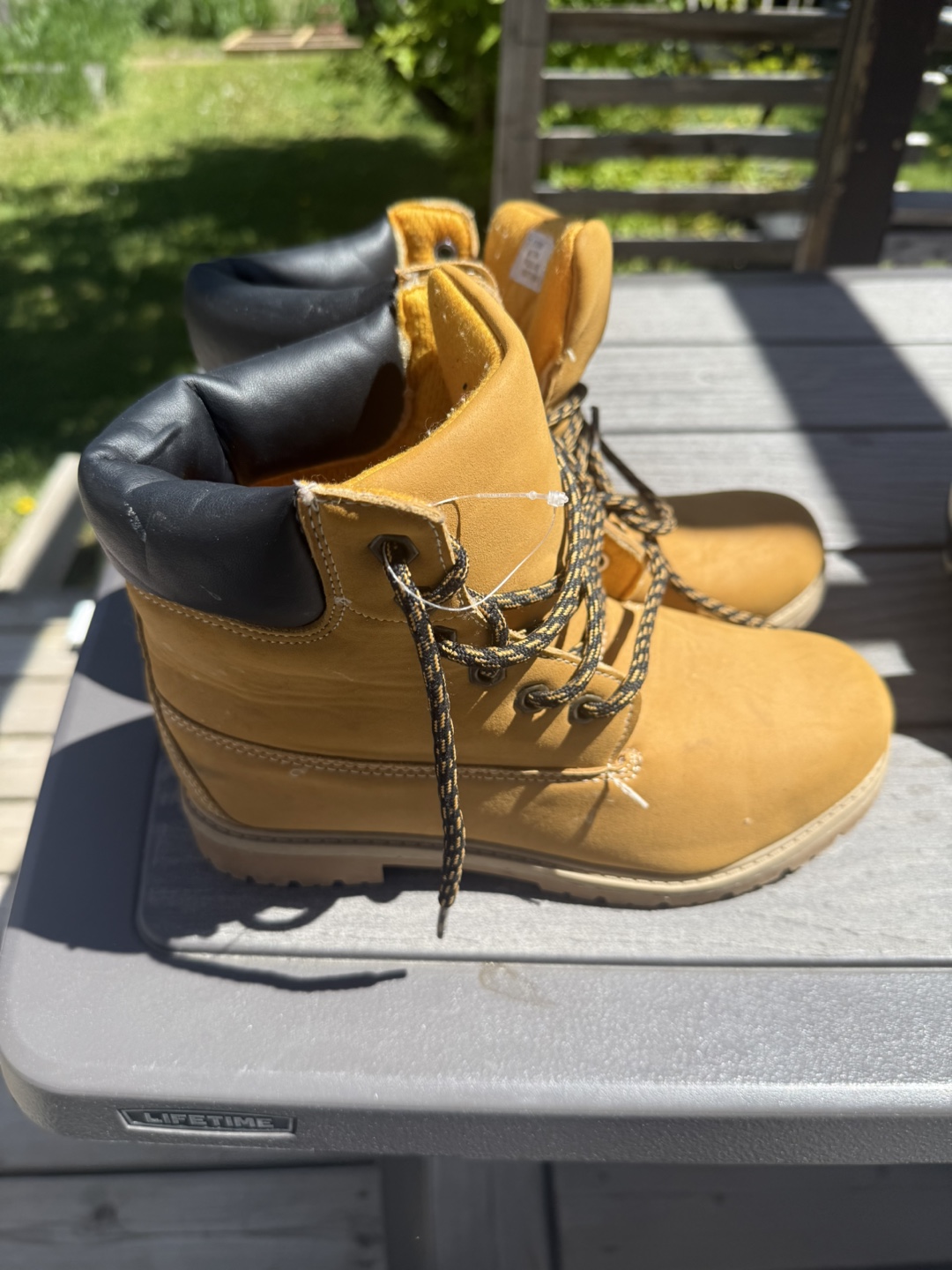 #freecycle Kids' Yellow Boots Size 8