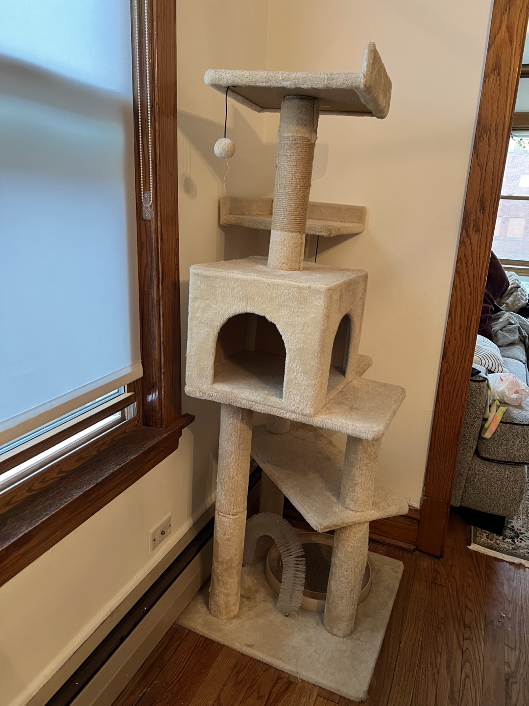 Beige Cat Tree Condo - photo 2