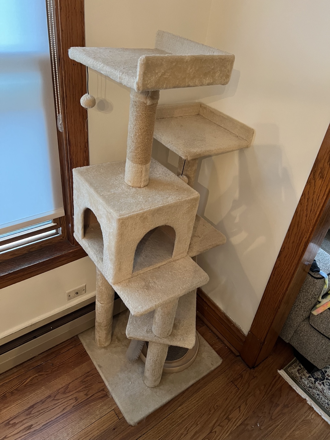 Beige Cat Tree Condo