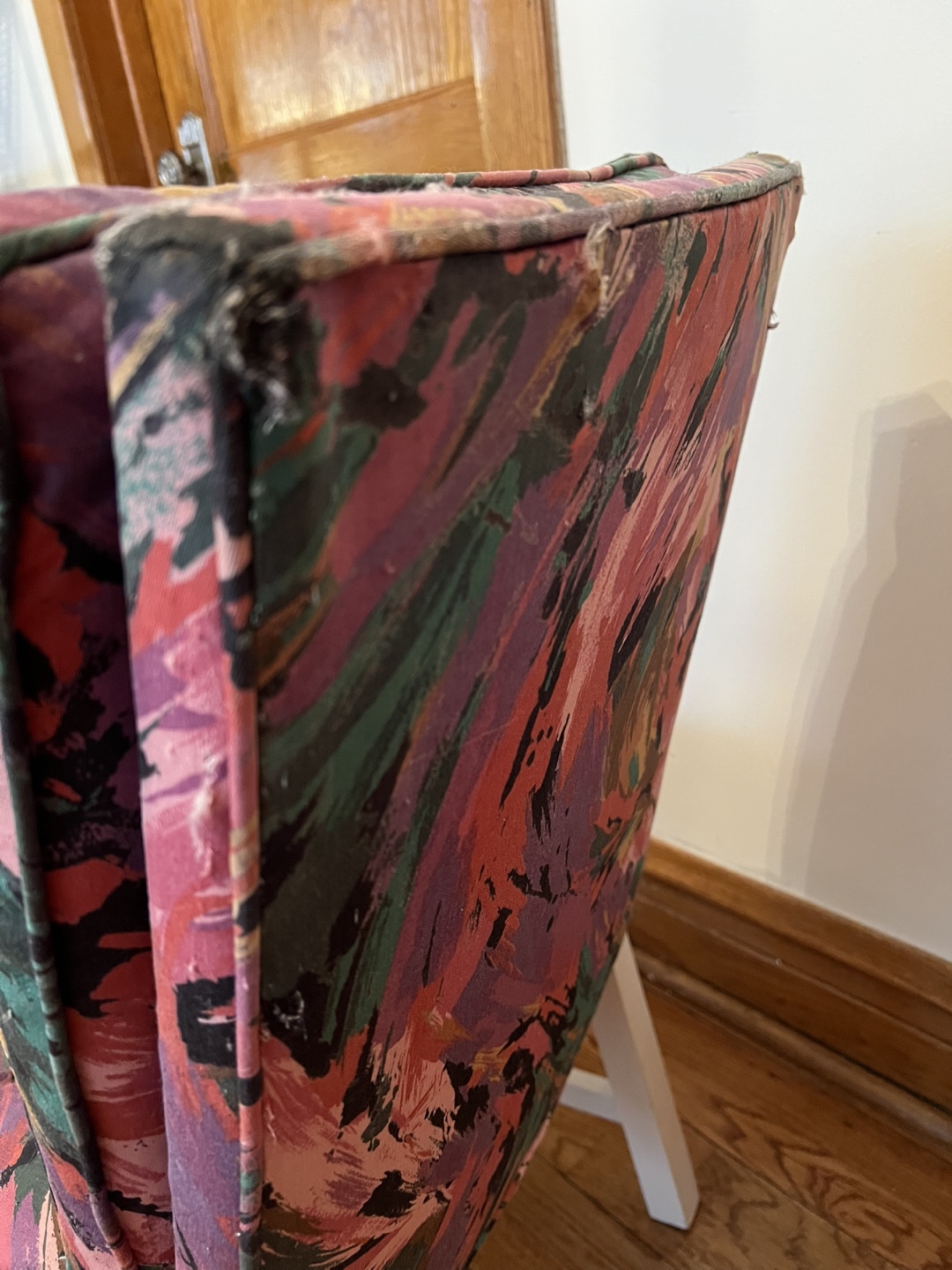 2 Vintage Upholstered Chairs - photo 5