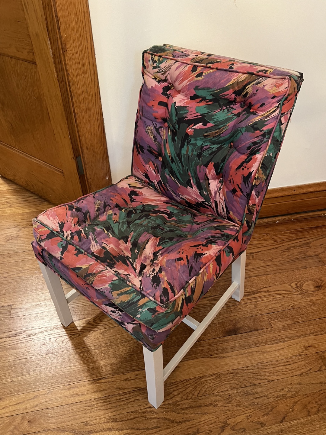 2 Vintage Upholstered Chairs