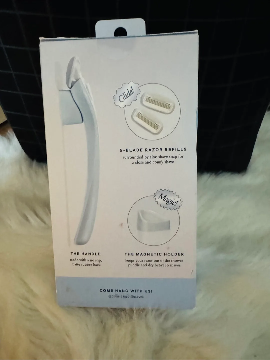 Billie Cool Blue Starter Kit Razor image indicator(3)