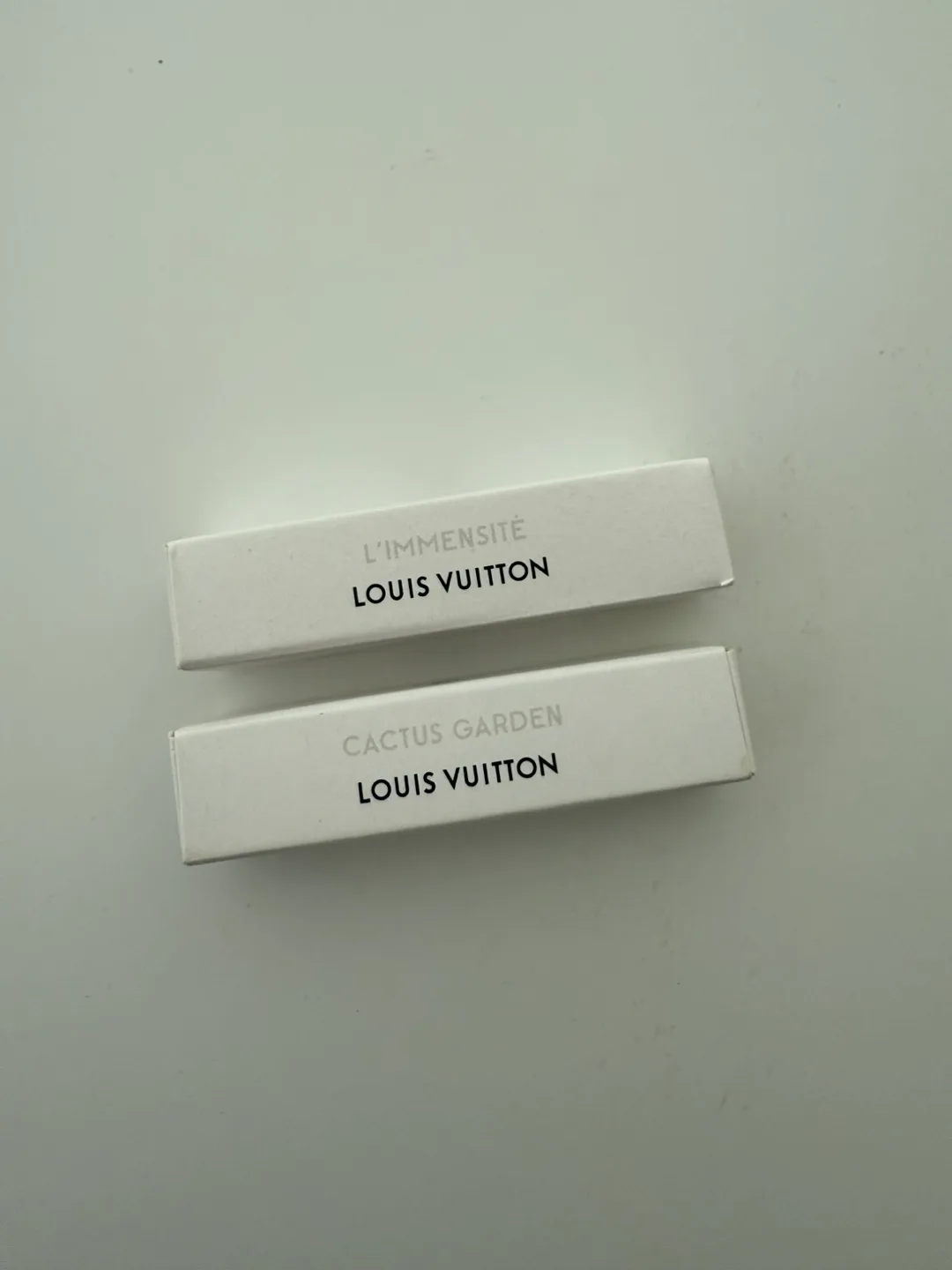 Louis Vuitton Perfume Sample Set - L'Immensité & Cactus Garden thumbnail