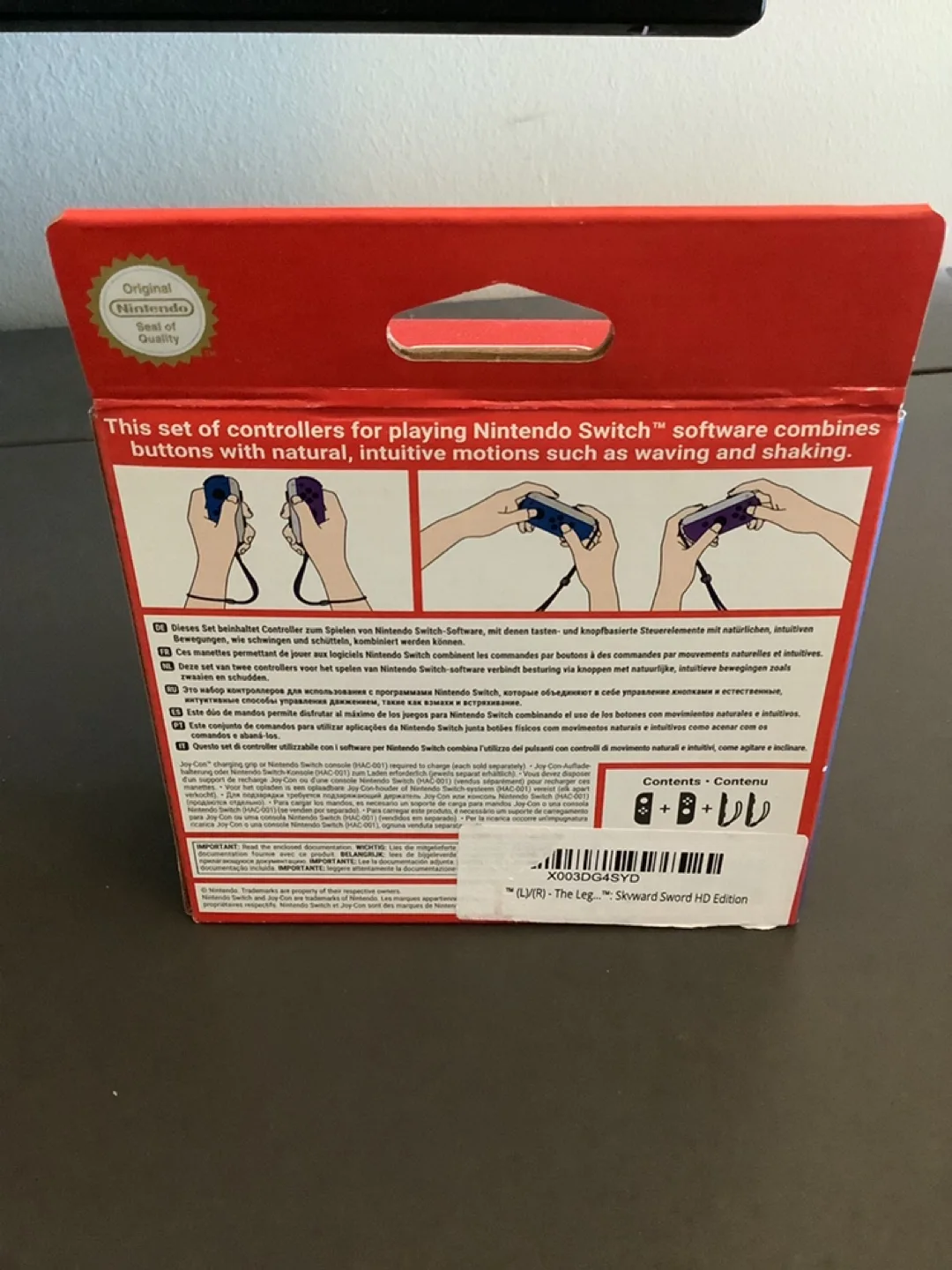 Zelda-themed Joy-con controllers for Nintendo Switch 💚🥕 image indicator(2)