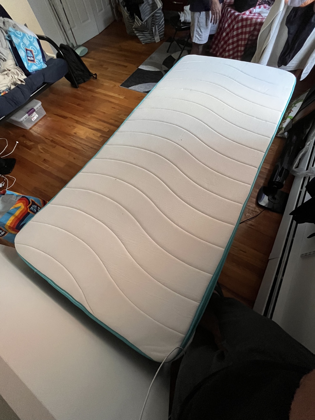 Twin Size Bed Frame and Mattress - photo 2