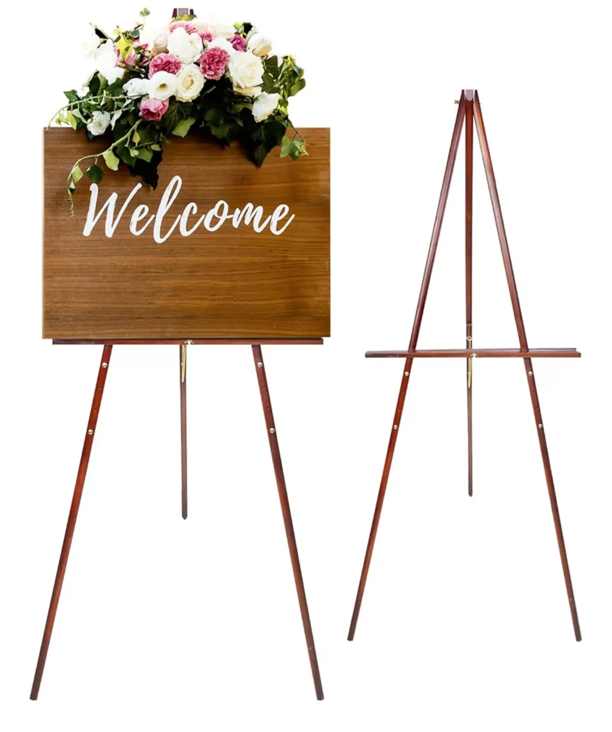 Wooden Tripod Floor Easel - Adjustable Height thumbnail
