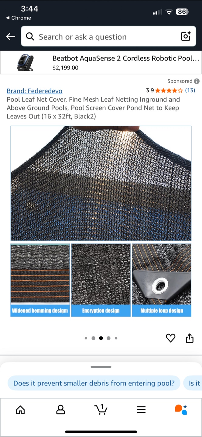 24' x 40' Pool Net Cover - photo 3