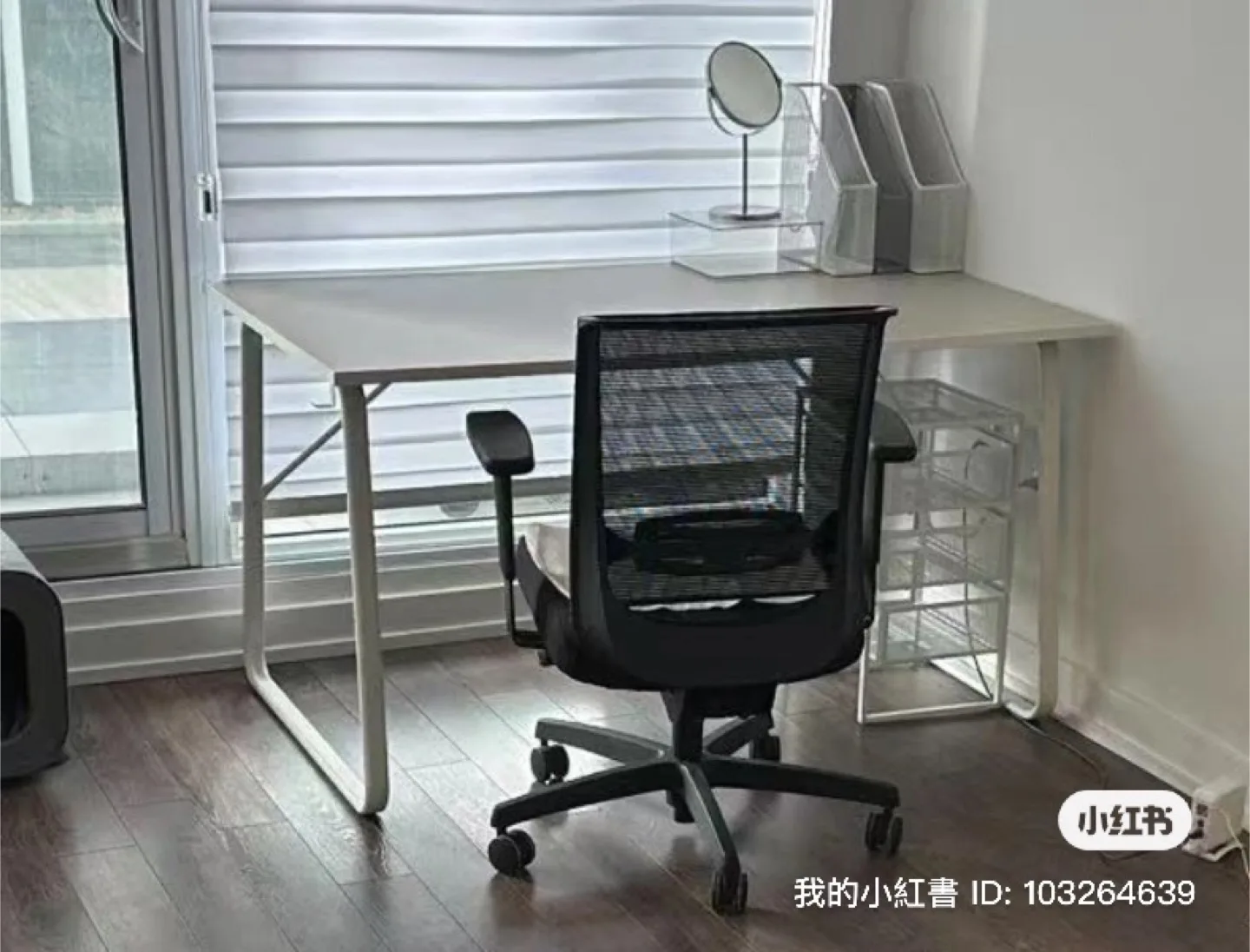 Item For Sale:  Office Desk + Chair Set – Bonus Included! thumbnail