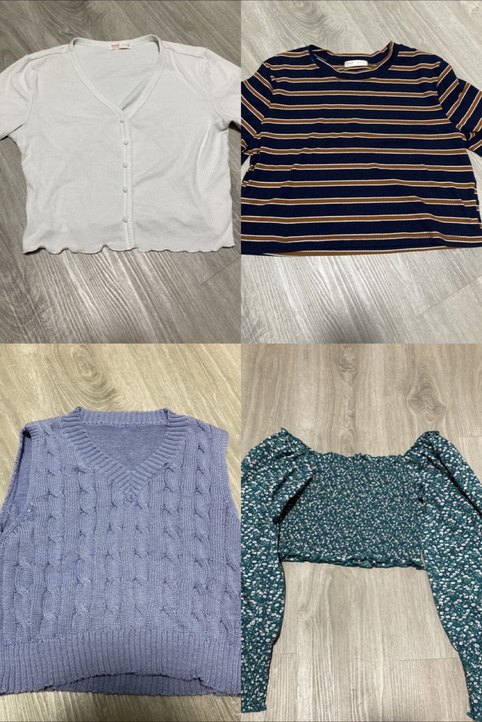 Bundle of 4 Women's Tops, Vest and Blouse