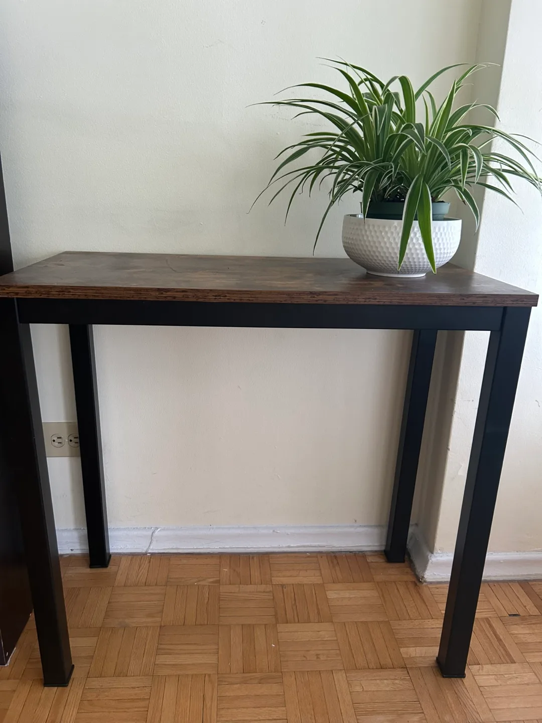 Modern Console Table – Compact & Stylish (Plant Not for Sale) image indicator(2)