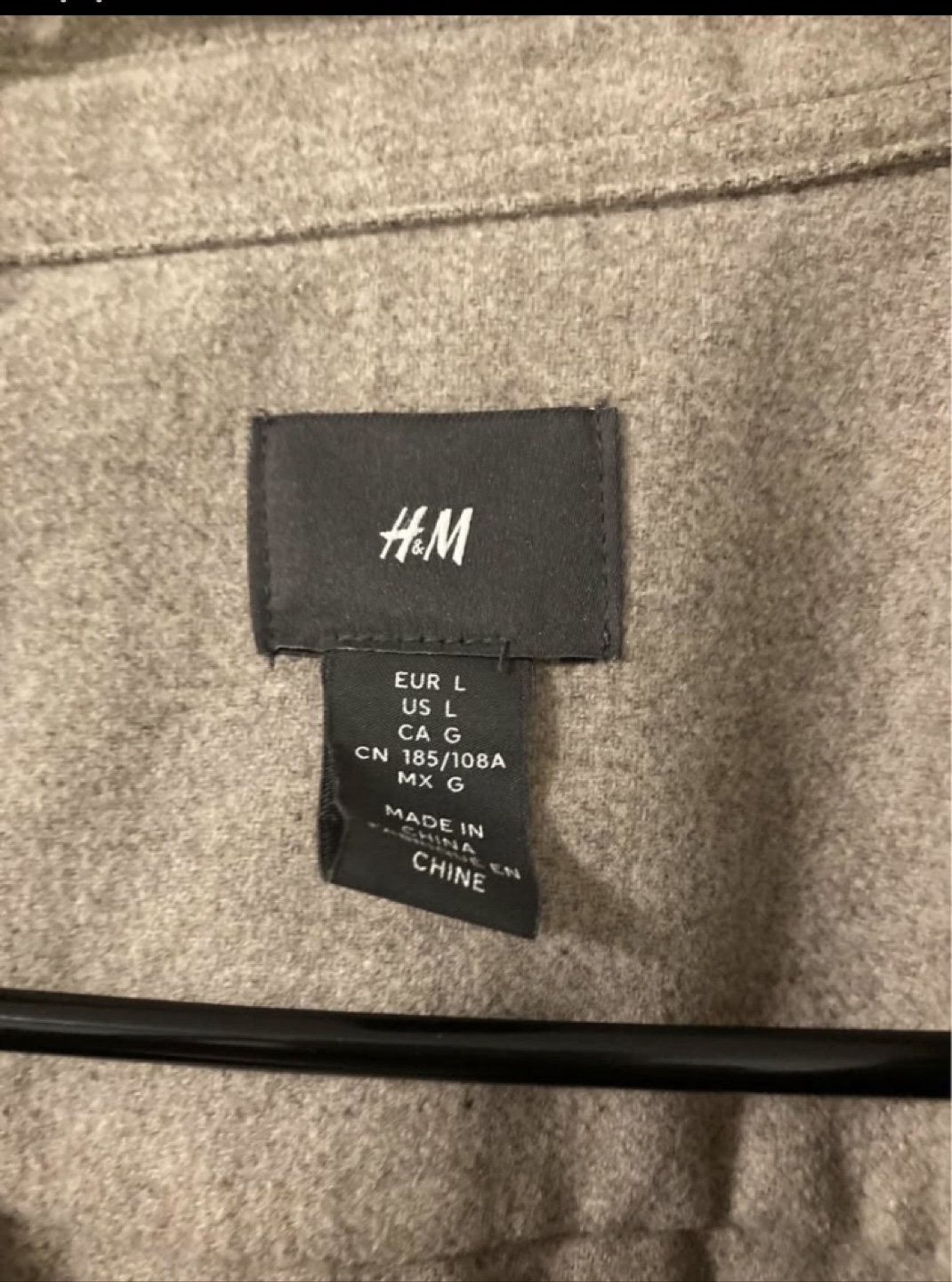 Men's Flannel Shirt Jacket Overcoat Shacket - photo 2