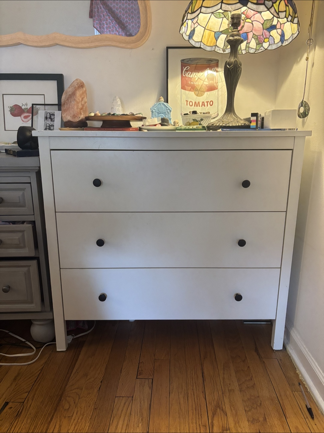 IKEA White 3-Drawer Dresser