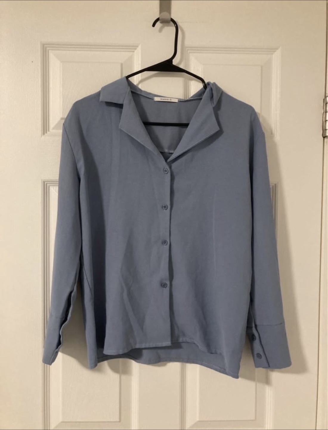 Korean Blue Blouse